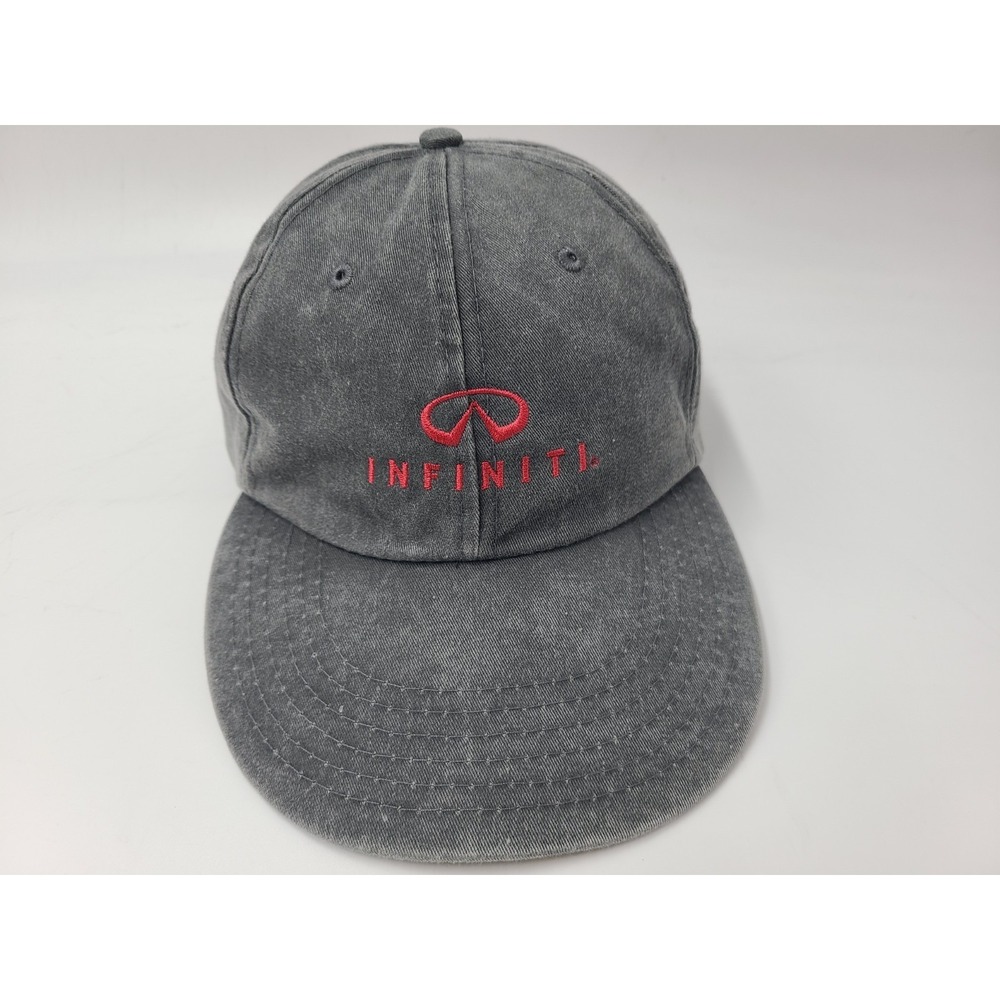 Infiniti Metro Area Retailers Strapback (Fits Small) Hat Cap Dealership Black